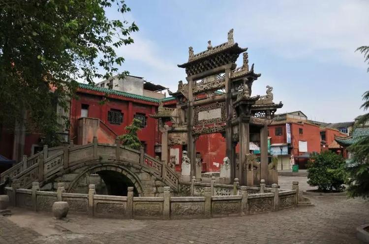 湖南宋代建的古建筑湘阴文庙